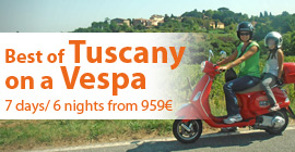 Tuscany on a Vespa
