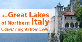 The Great Lakes of Northern Italy