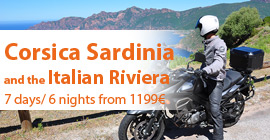 Corsica, Sardinia and the Italian Riviera